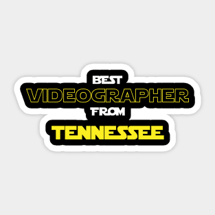 Best Videographer from Tennessee Sticker